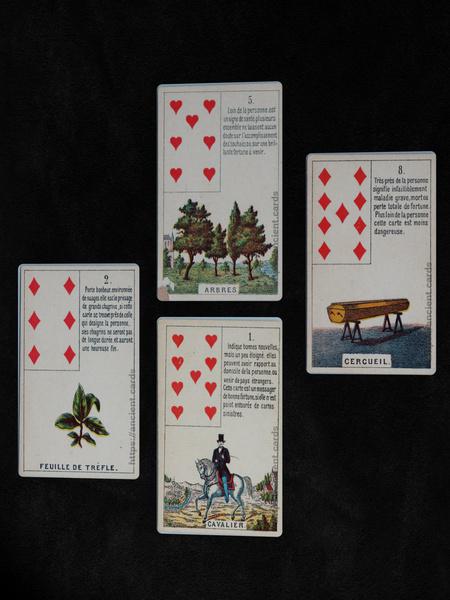 Daveluy Mlle Lenormand oracle deck screenshot 12