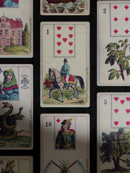 Starlund Mlle Lenormand oracle deck screenshot 4