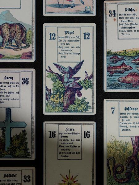Wüst Lenormand Fortune Telling Oracle Cards Deck screenshot 2