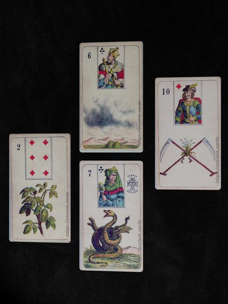 Starlund Mlle Lenormand oracle deck screenshot 9