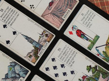 Daveluy Mlle Lenormand oracle deck screenshot 2